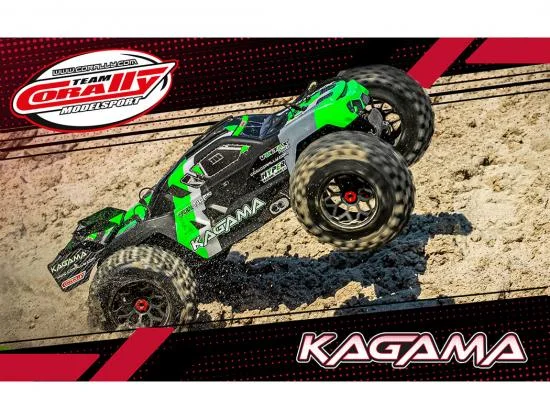 Corally Kagama XP 6S Roller Truck RTR - Green — image 13 of 13