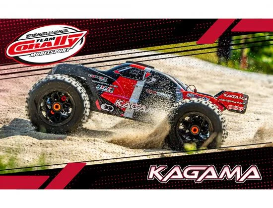 Corally Kagama XP 6S Roller Truck RTR - Red — image 13 of 13
