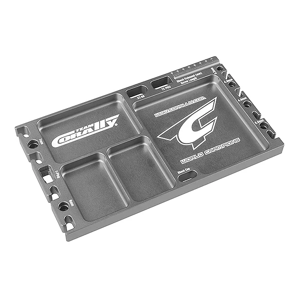 Corally Multi Purpose Ultra Tray - CNC Machined Aluminium - Titanium Colour