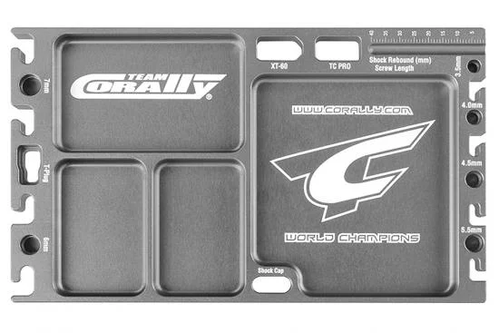 Corally Multi Purpose Ultra Tray - CNC Machined Aluminium - Titanium Colour — image 2 of 12