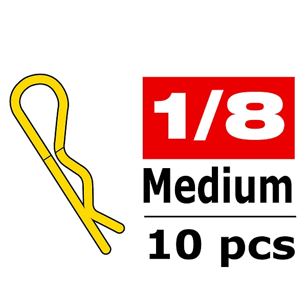 Corally Body Clips - 45 Bent - Medium - Gold - 10 PC — image 2 of 2