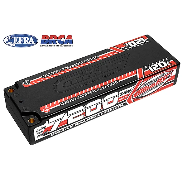 Corally Voltax 120C Lip O Battery - 7200Mah - 7.4V - S — image 2 of 2
