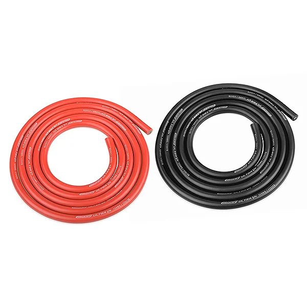 Corally Ultra V+ Silicone Wire - 12AWG - Red and Black - 1M Each — image 2 of 3