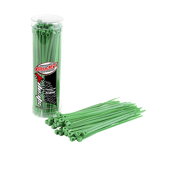 Corally Strap-It - Cabl E Tie Raps - Green - 2.5X100mm — image 2 of 2