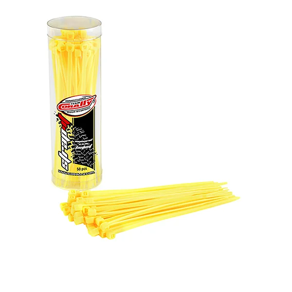 Corally Strap-It - Cabl E Tie Raps - Yellow - 2.5X100M — image 2 of 2