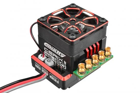Corally Cerix II Rs-160 Racing Factory 2-3S ESC 160A Black/Red &mdash; image 3 of 5