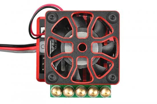 Corally Cerix II Rs-160 Racing Factory 2-3S ESC 160A Black/Red &mdash; image 4 of 5