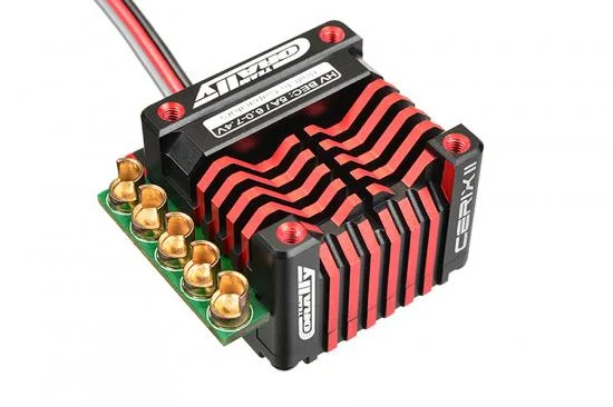 Corally Cerix II Rs-160 Racing Factory 2-3S ESC 160A Black/Red &mdash; image 5 of 5
