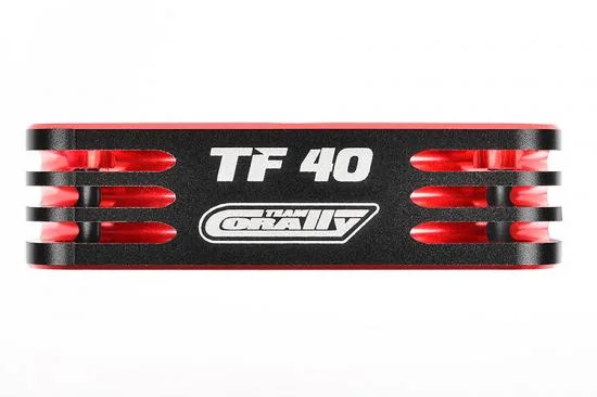 Corally Ultra High Speed Alloy Cooling Fan - 40mm 6-8.4V - Black/Red — image 3 of 4