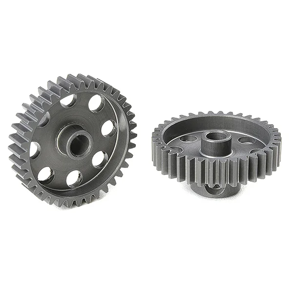 Corally 48DP Pinion - Short - Hard Anodised Al7075 - &mdash; image 2 of 2