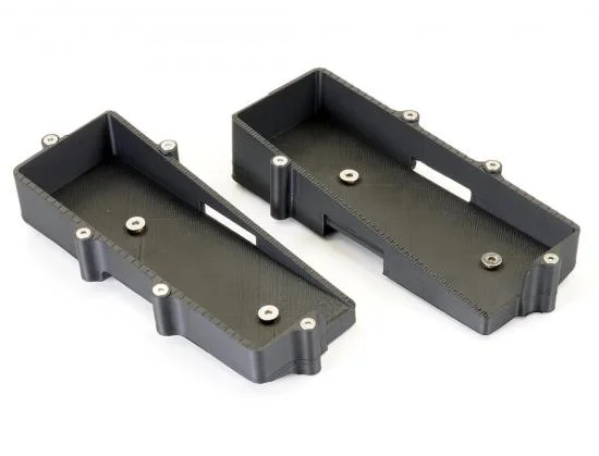 Centro RC8BE L/R Battery Trays For Stick Packs (3D Printed) — image 2 of 5