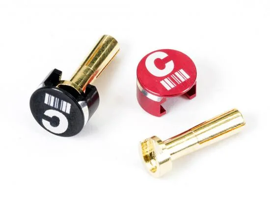 Centro Low Profile Heatsink Plug Connector Grips with 4mm Bullets — image 2 of 3