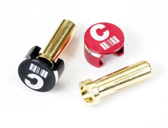 Centro Low Profile Heatsink Plug Connector Grips with 5mm Bullets — image 2 of 3