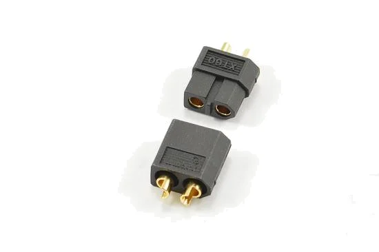 eTronix Black XT60 Connectors - 1 Pair (Male/Female) — image 2 of 3