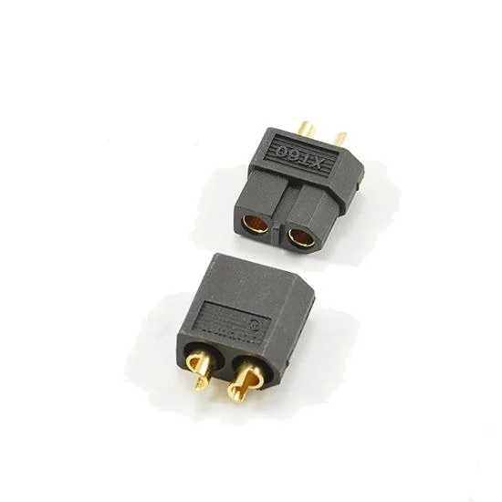 eTronix Black XT60 Connectors - 1 Pair (Male/Female) — image 1 of 3