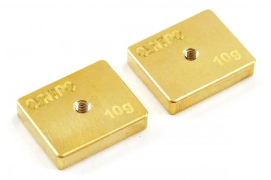 Centro Precision Brass 10G Balancing Weights (2) — image 2 of 2