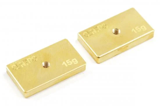 Centro Precision Brass 15G Balancing Weights (2) — image 2 of 2