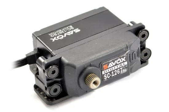 Centro Aluminium Servo Mount Collars (4) - Black — image 3 of 4