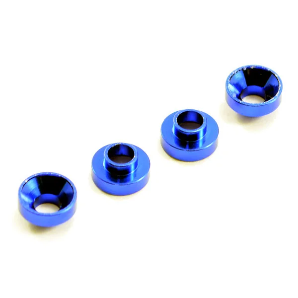 Centro Aluminium Servo Mount Collars (4) - Blue — image 1 of 4
