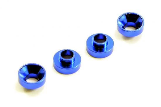 Centro Aluminium Servo Mount Collars (4) - Blue — image 2 of 4