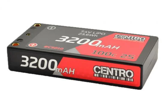 Centro 2S 3200mAh 7.4V 100C Hard Case Shorty LiPo — image 3 of 5