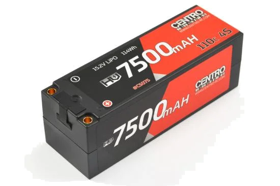 Centro HV 4S 7500Mah 15.2 110C Hardcase Lipo Battery 5.0mm &mdash; image 2 of 5