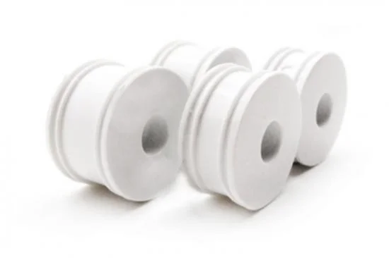 Carisma GT24B White Wheel Set — image 2 of 2