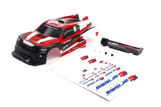 Carisma GT24R Painted And Decorated Body Set (Red) — image 2 of 2
