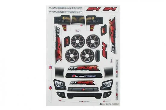 Carisma GT24R Rally Car Decal Sheet — image 2 of 2