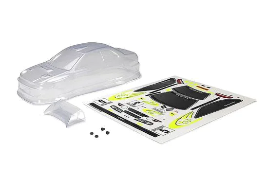 Carisma GT24 Subaru Clear Car Body Set &mdash; image 2 of 2