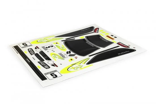 Carisma GT24 Subaru Decal Sheet Set &mdash; image 2 of 2
