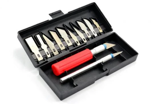 Hobbyist Craft Knife Set - 2 Handles and 12 Blades — image 2 of 2