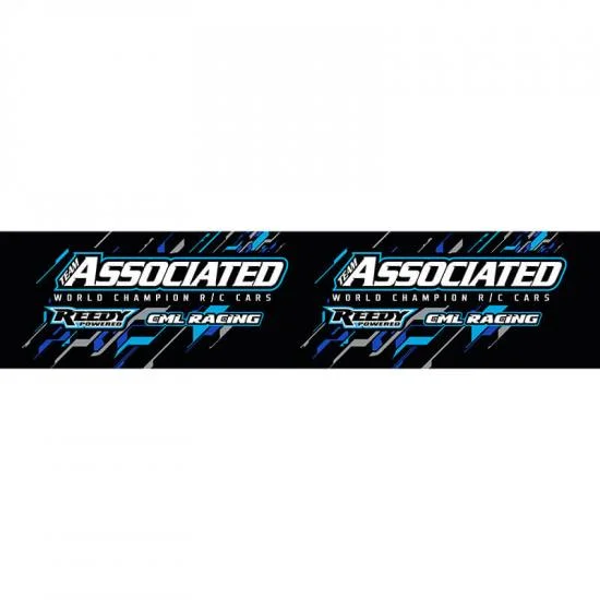 Hobao Team Associated Double Length Cloth Logo Banner — image 1 of 2