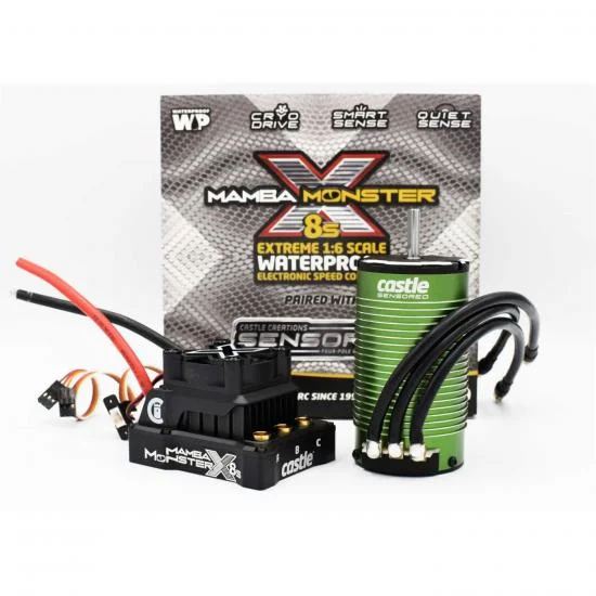 Castle Creations Mamba Monster X 8S ESC Combo With 1717 1650Kv Motor — image 2 of 4