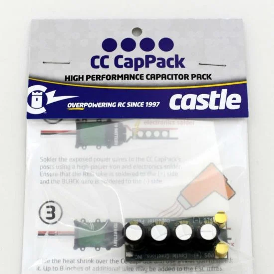 Castle Creations Capacitor Pack - 8S Max (35V) - 2240Uf — image 2 of 3