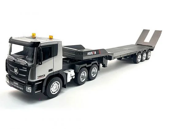 HuiNa 1:24 9ch RC Truck and Platform Trailer — image 1 of 6