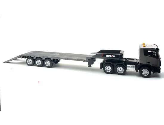 HuiNa 1:24 9ch RC Truck and Platform Trailer — image 2 of 6