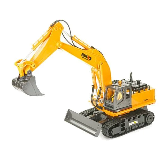 HuiNa 1:16 Scale RC Excavator 11ch With Die Cast Bucket — image 1 of 14