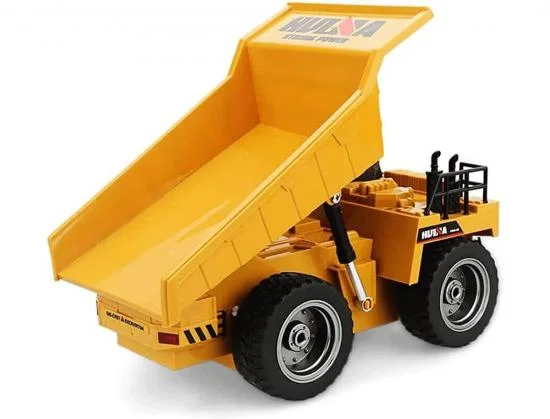 HuiNa 1:18 RC Dump Truck With Die Cast Cab — image 3 of 6