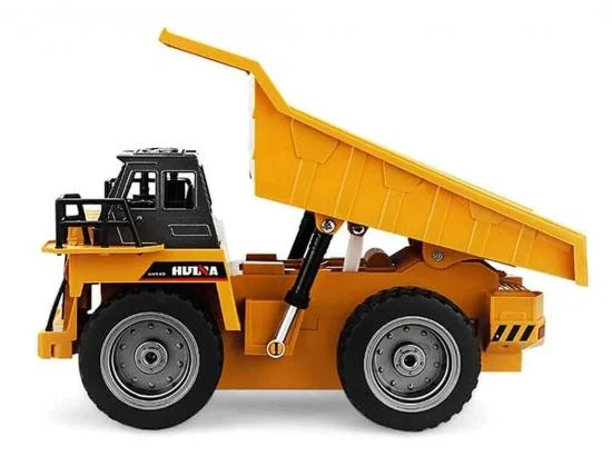 HuiNa 1:18 RC Dump Truck With Die Cast Cab — image 4 of 6