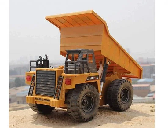 HuiNa 1:18 RC Dump Truck With Die Cast Cab — image 6 of 6