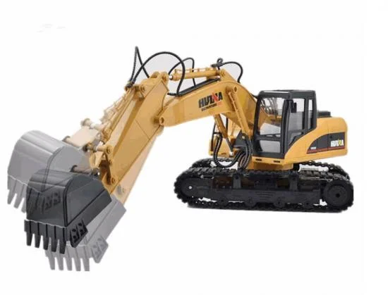 HuiNa 1:14 Scale RC Excavator With Die Cast Bucket — image 10 of 12