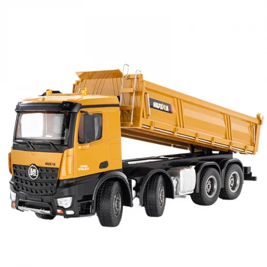 HuiNa Tipper Dump Truck 8 Wheeler With Die Cast Metal Parts — image 1 of 5