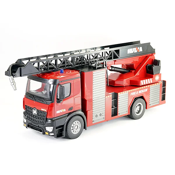 HuiNa 1:14 Fire Truck With Ladder And Hose
