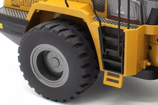 HuiNa 1:14 Alloy Wheeled Loader / Bulldozer &mdash; image 3 of 7