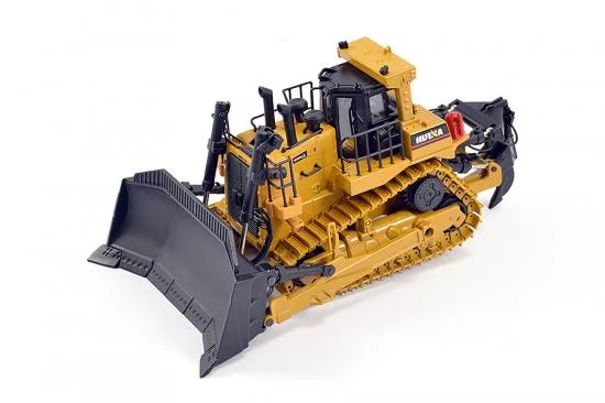 HuiNa 1/50 Diecast Bulldozer Earthmover Static Model — image 2 of 5
