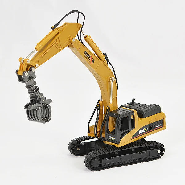 HuiNa 1/50 Diecast Timber Grab Static Model
