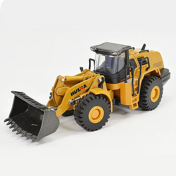 HuiNa 1/50 Diecast Wheel Loader Static Model