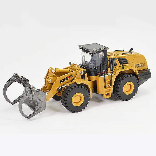 HuiNa 1/50 Diecast Fork Truck Loader Static Model