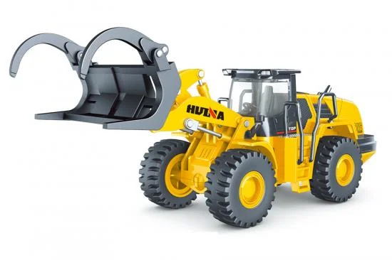 HuiNa 1/50 Diecast Fork Truck Loader Static Model — image 2 of 7